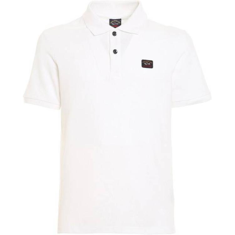 

Длинный рукав поло Paul & Shark, белый