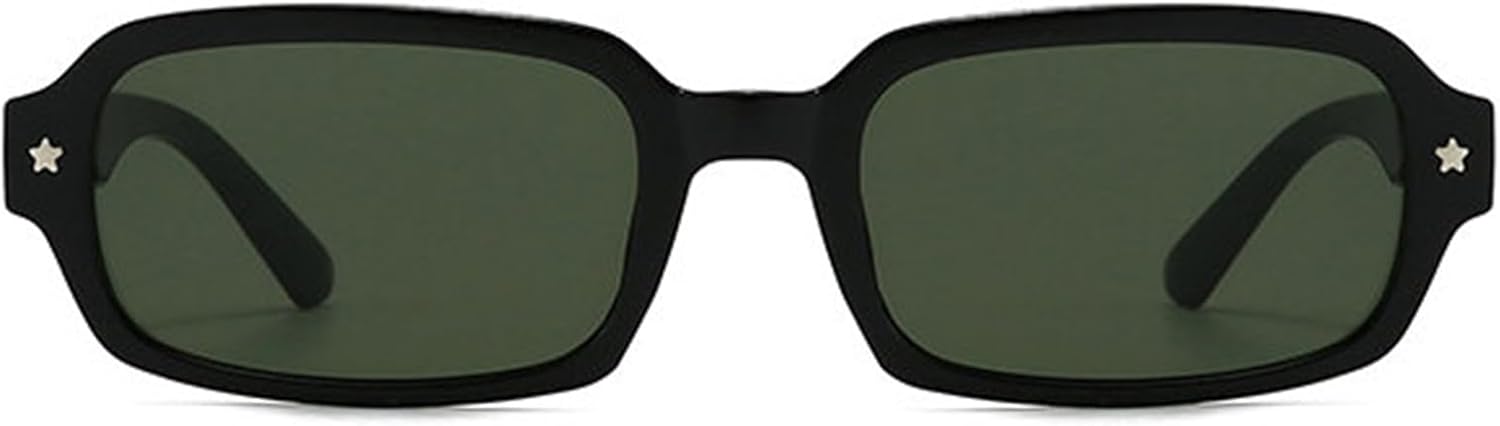 

Солнцезащитные очки в стиле ретро с квадратными заклепками для женщин, маленькие, стильные, винтажные, в стиле 90-х, модные, узкие, для активного отдыха, с градиентным переходом цвета willochra, C12