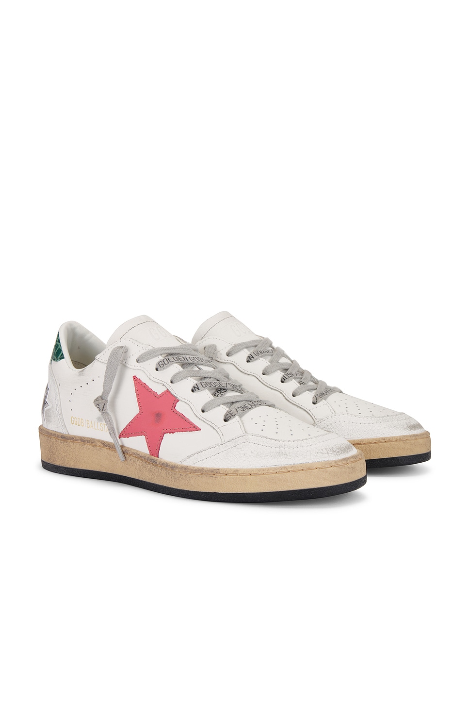Кроссовки ball star Golden Goose, белый — фото 2