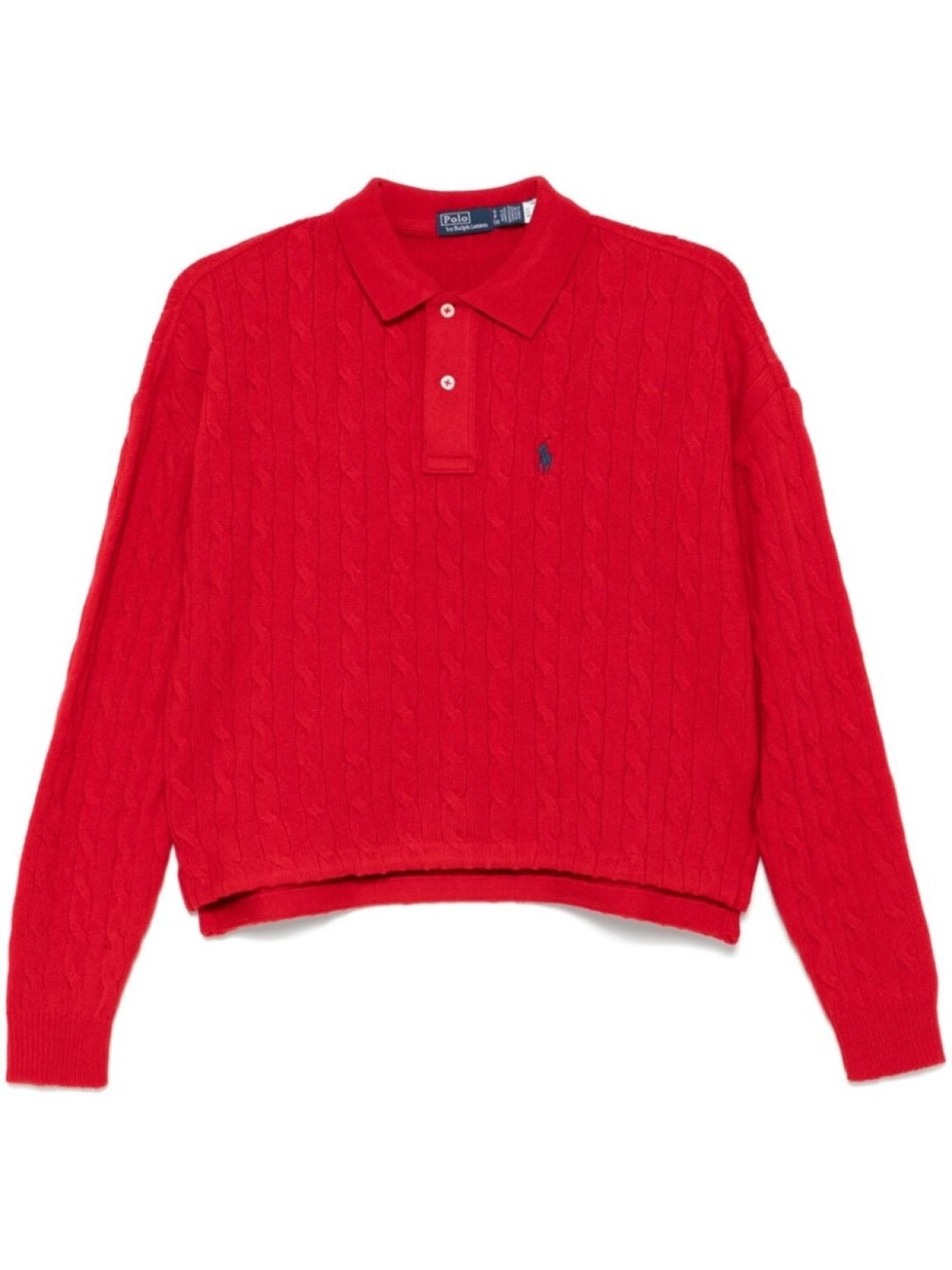 

Поло с вышивкой Polo Pony Polo Ralph Lauren, красный