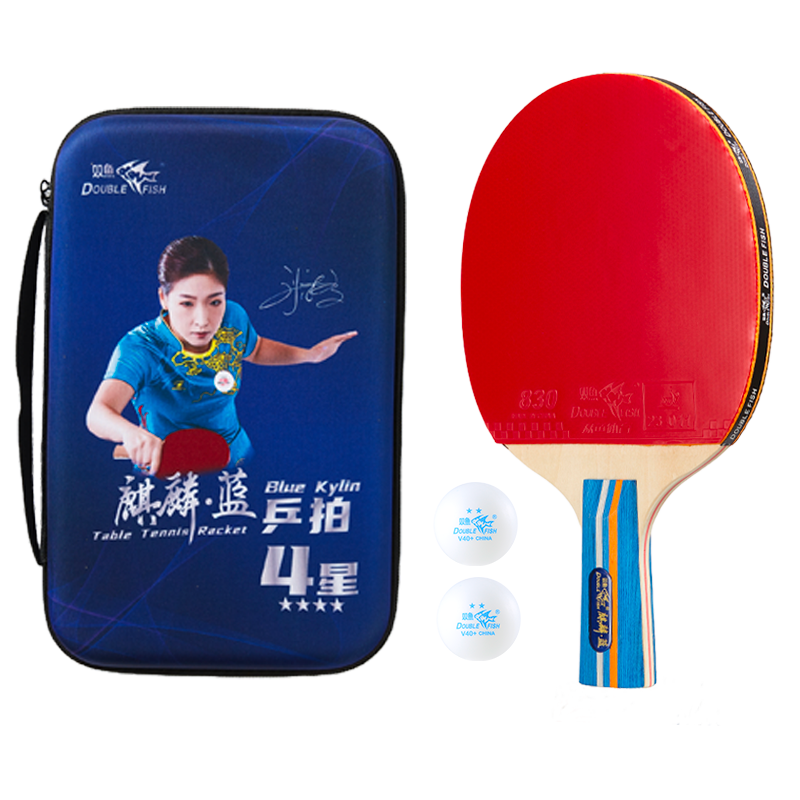 

DOUBLE FISH Ракетка для настольного тенниса DOUBLEFISH All Wood Red