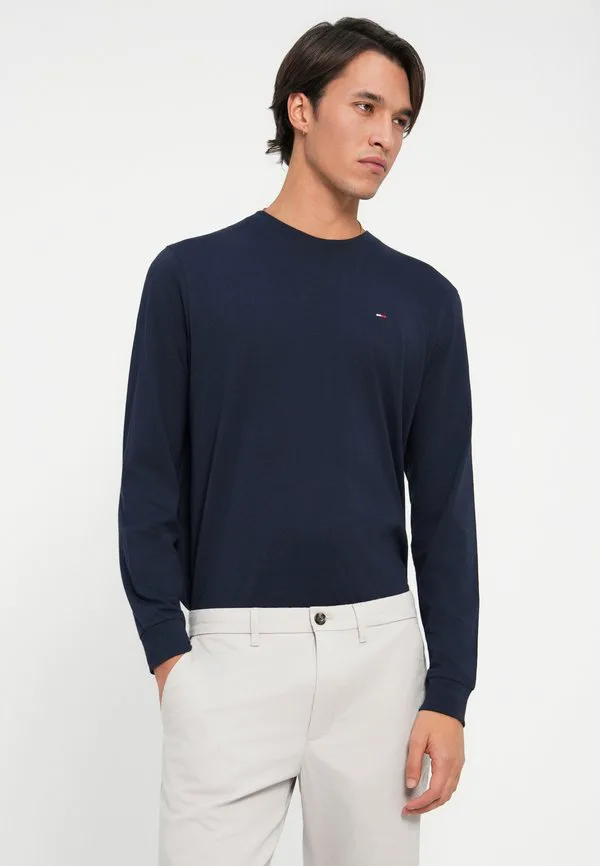 Брюки-Чиносы прямого кроя denton с текстурированным принтом Tommy Hilfiger, October Grey — фото 4