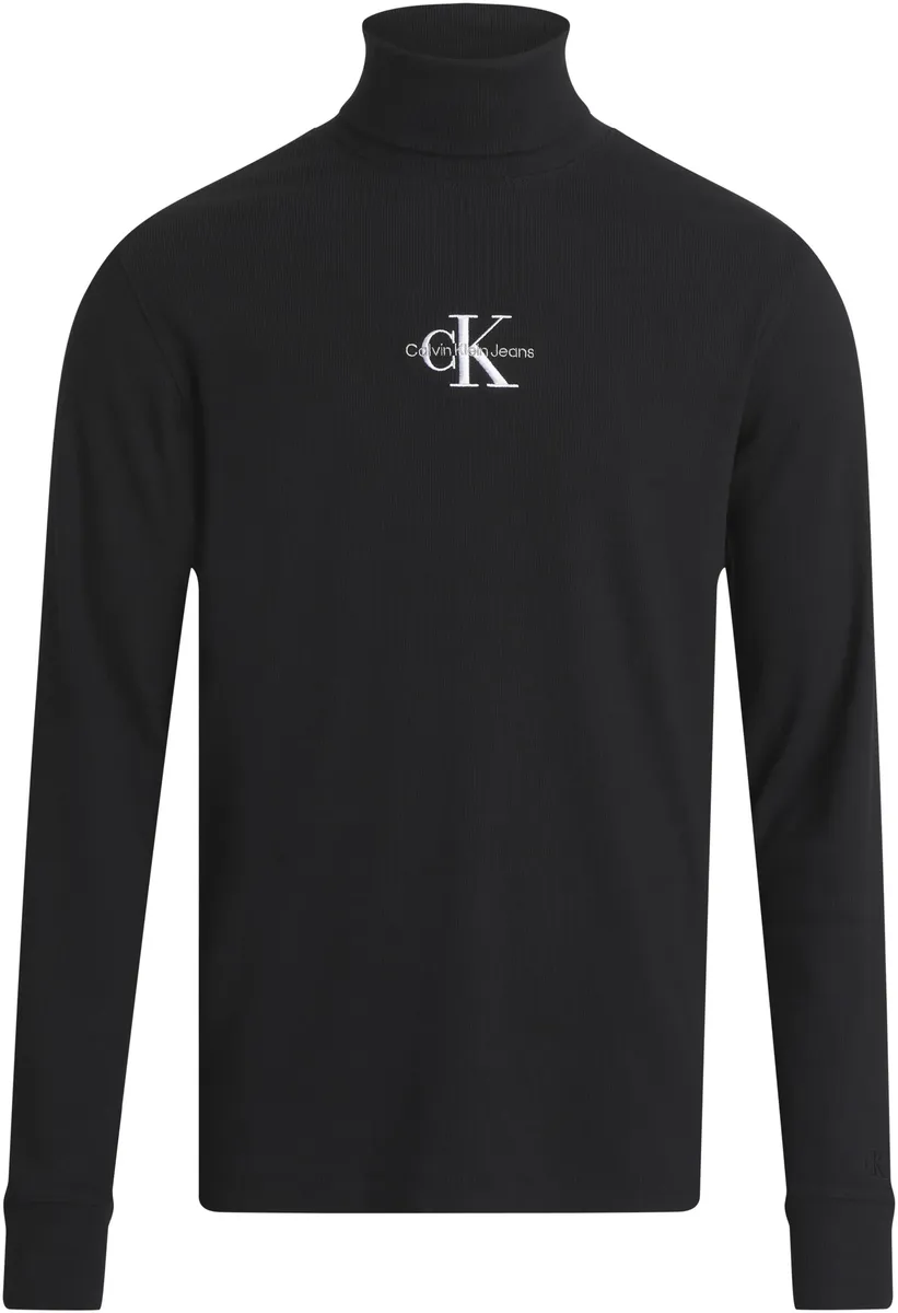 

Рубашка с длинными рукавами Calvin Klein Jeans "FREEFIT ROLL NECK LS", цвет Ck Black