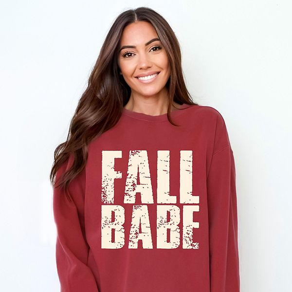 

Свитшот женский Fall babe distressed с принтом Simply Sage Market, Crimson, Зеленый, Свитшот женский Fall babe distressed с принтом Simply Sage Market, Crimson