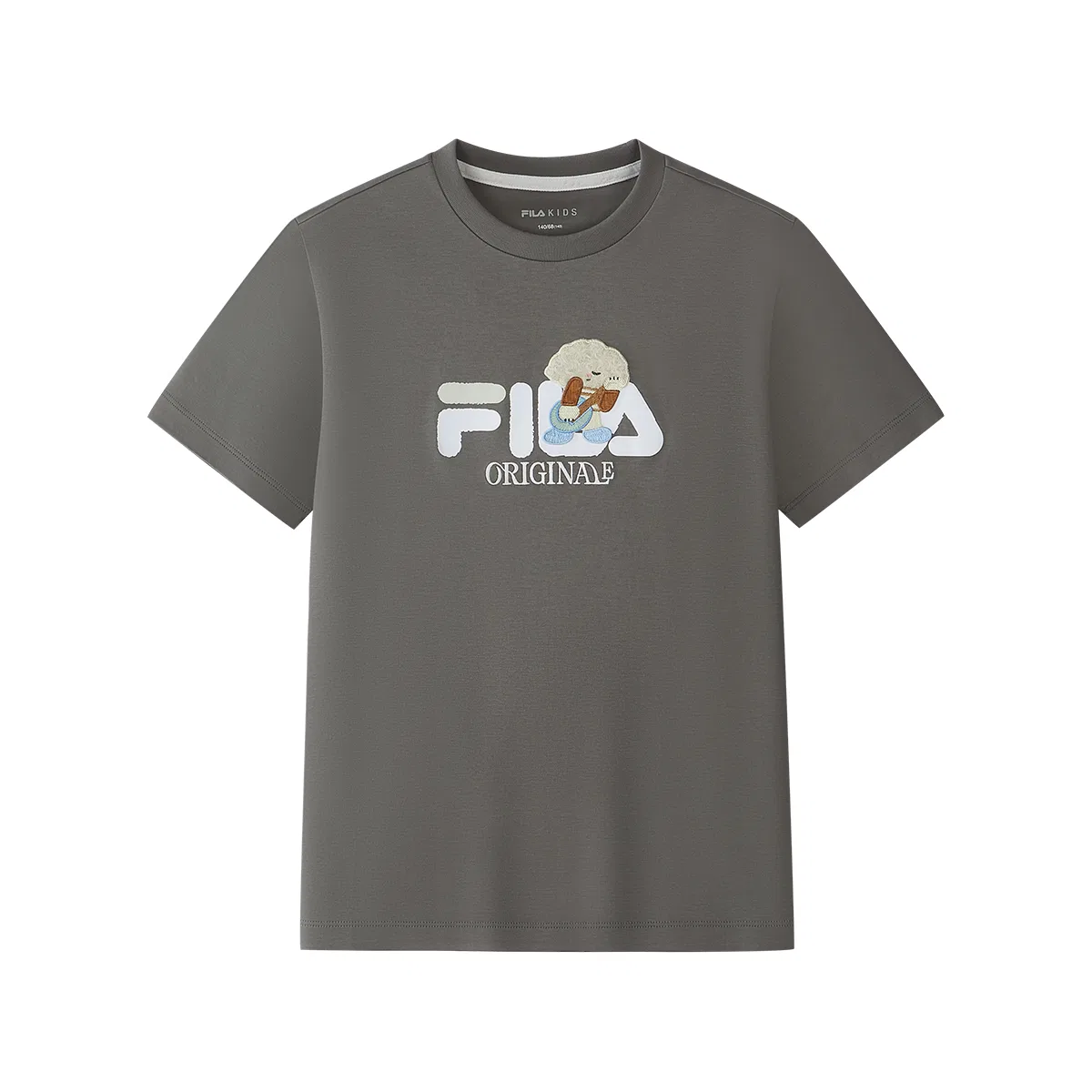 Футболка Washed Gray Kids' FILA KIDS