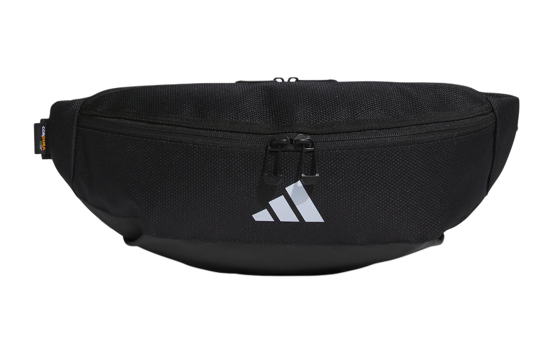 

Adidas Чёрная поясная сумка из переработанного полиэстера Regular Unisex, Black