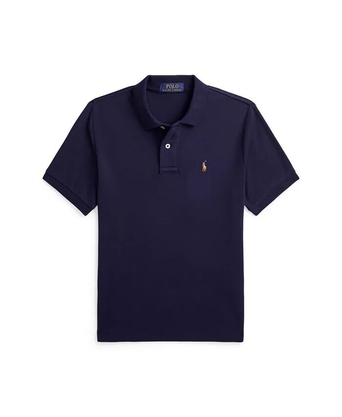 

Рубашка-поло из мягкого хлопка для больших мальчиков Polo Ralph Lauren, красный