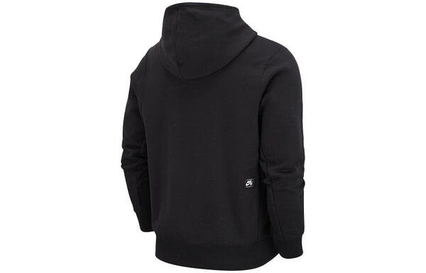 Толстовка Nike SB Skateboard Fleece Skateboard hooded Pullover Long Sleeves Black, мультиколор — фото 2