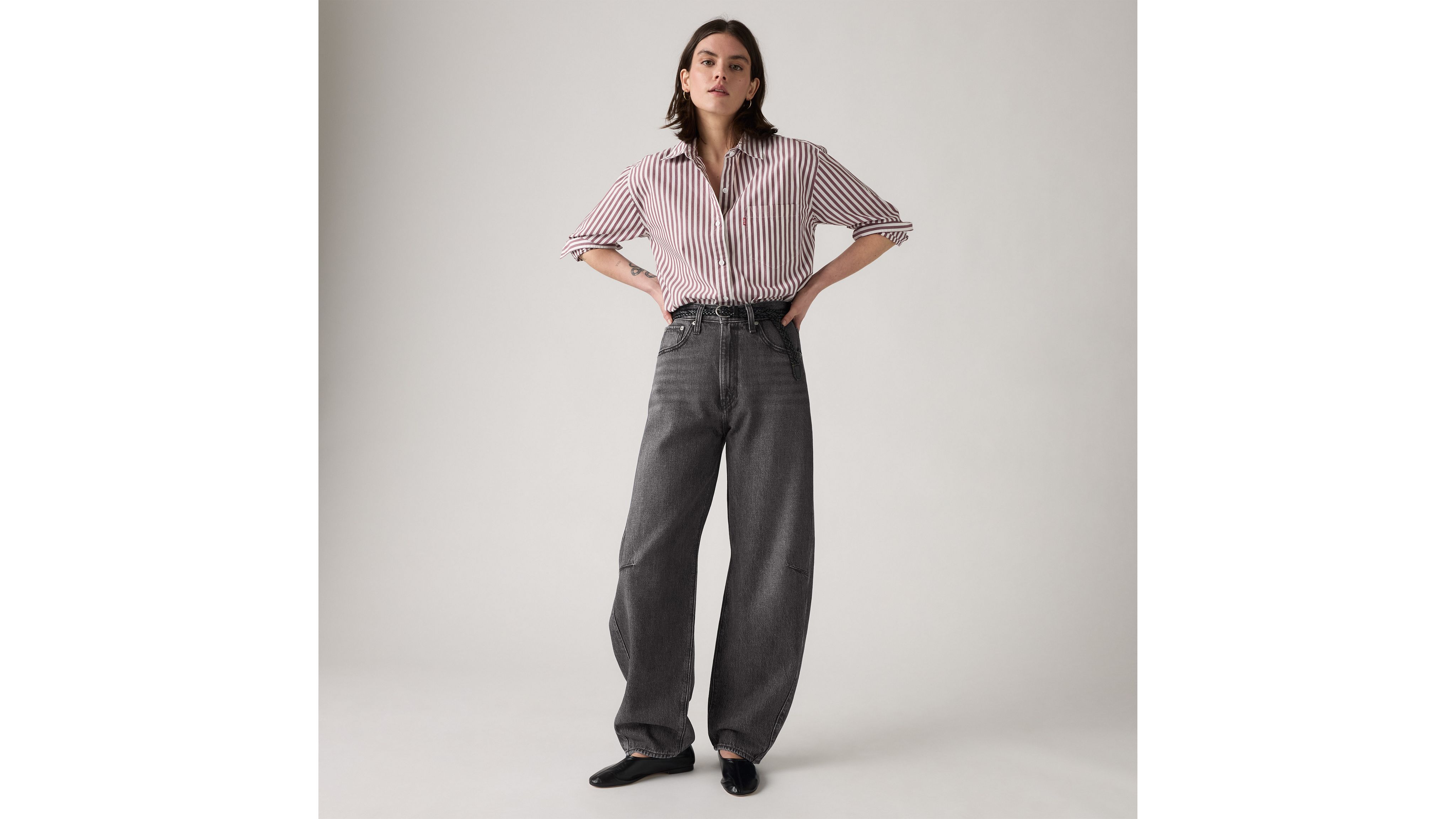 

Женские джинсы Cinch Barrel Levi's, Past Lives - Black