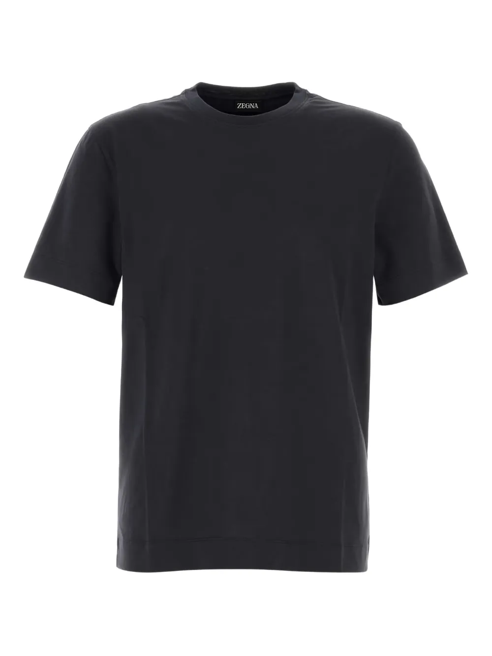 

Футболка с круглым вырезом Zegna, черный