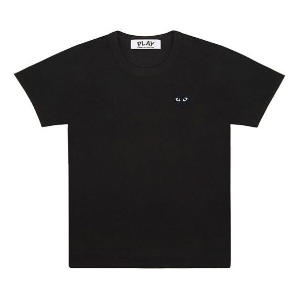 

Футболка heart tshirt 'black' Comme Des Garcons Play, черный