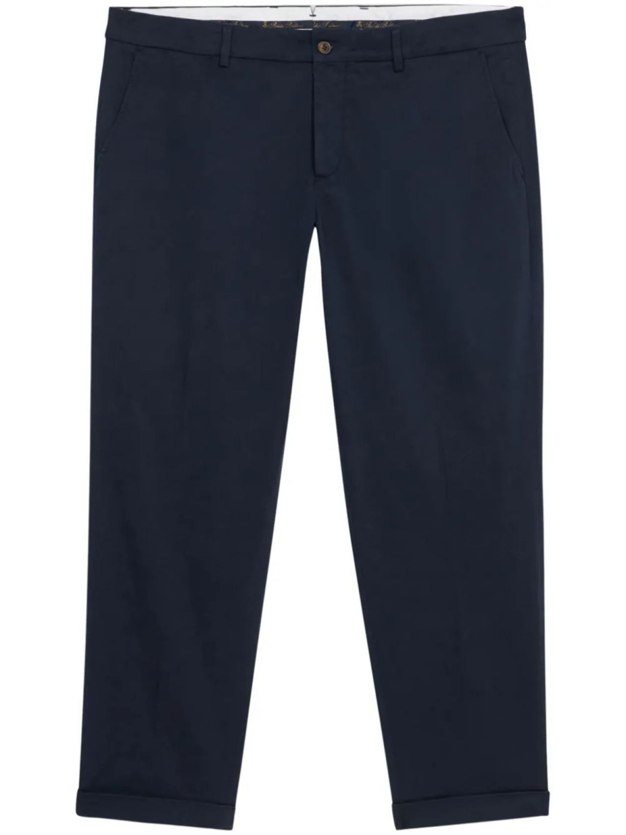 

Brooks Brothers креповые брюки прямого кроя, синий