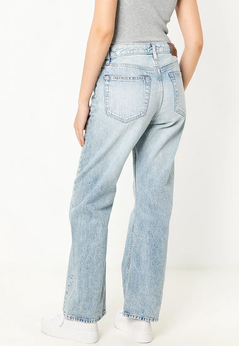 Джинсы прямые, Calvin Klein Jeans, модель Signature 90S Straight — фото 2