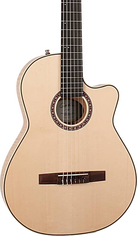 

Акустическая гитара Godin Arena Flame Maple CW Acoustic-Electric Nylon-String Guitar, Natural w/ EQ