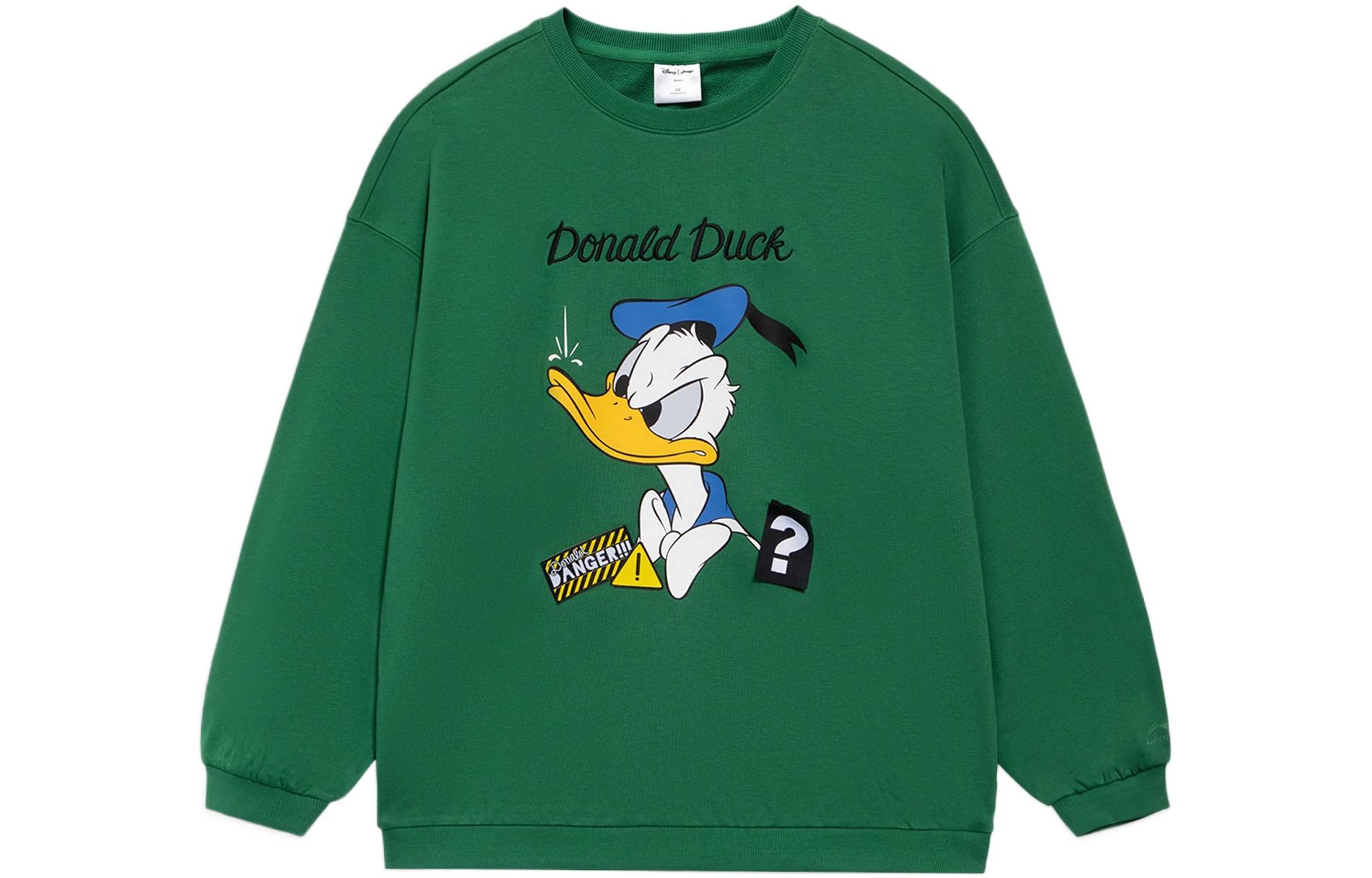 

LINING Женские свитшот Disney X Disney бирюзового цвета
