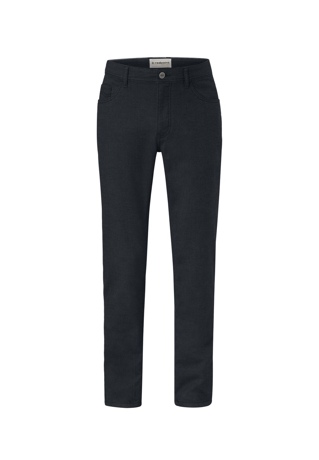 

Брюки стандартного кроя с 5 карманами из эластичной ткани MILTON redpoint, темно-синий