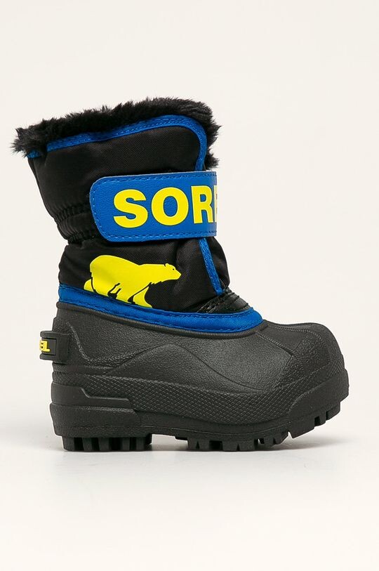 

Детские зимние ботинки Snow Commander Sorel, черный