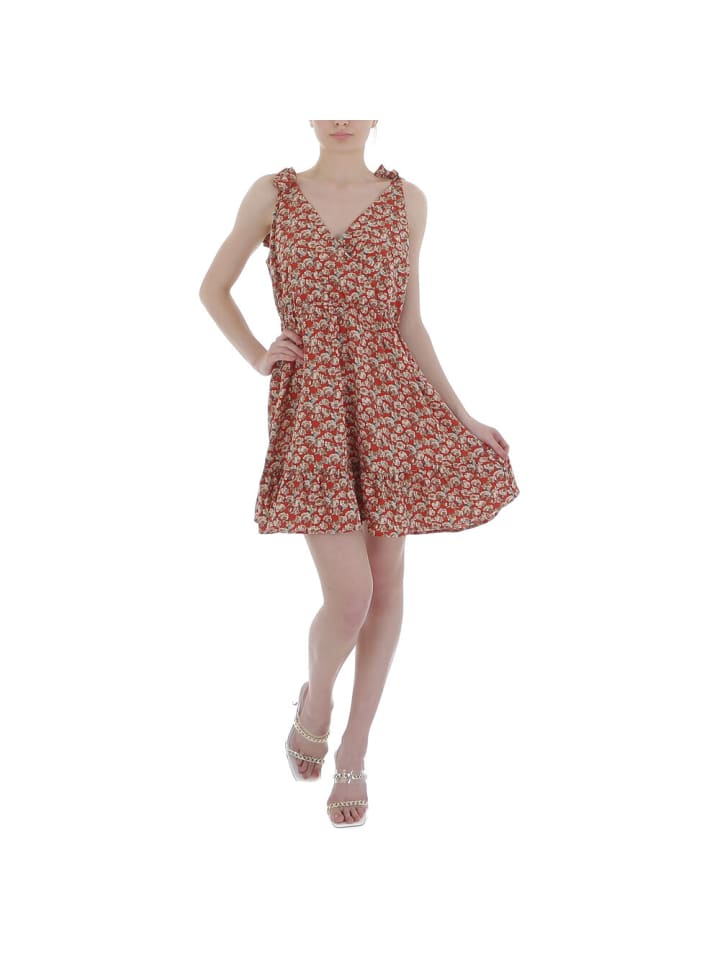 

Короткое платье Ital-Design Kleid, цвет Rot und Beige