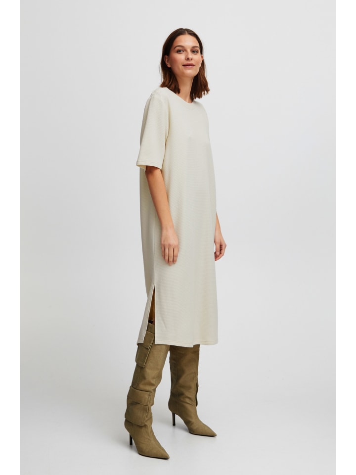 

Короткое платье b.young Jerseykleid BYROMO DRESS 20814408 Schönes Jerseykleid mit Muster, бежевый