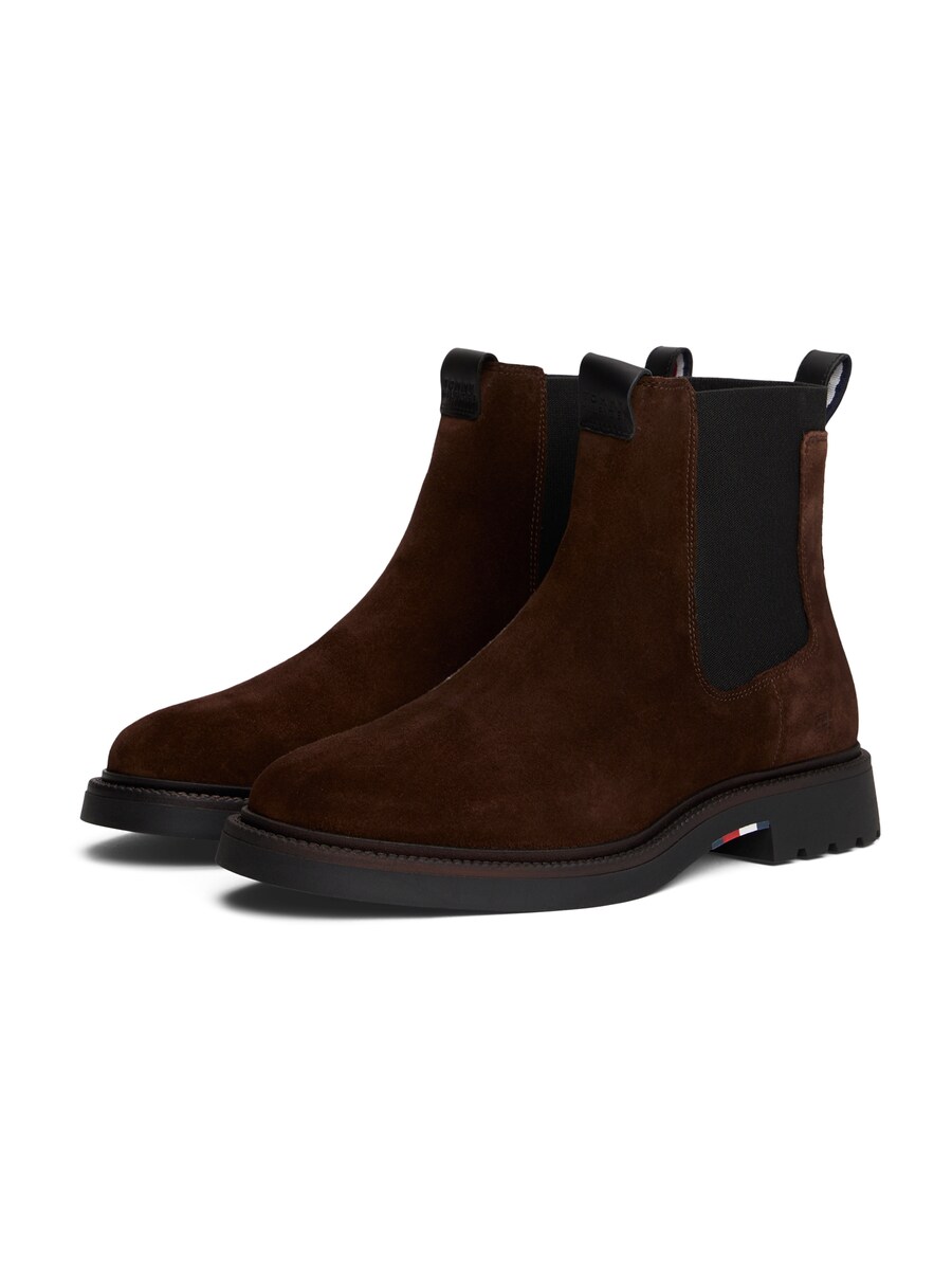 Ботинки челси TOMMY HILFIGER, Dark brown — фото 2