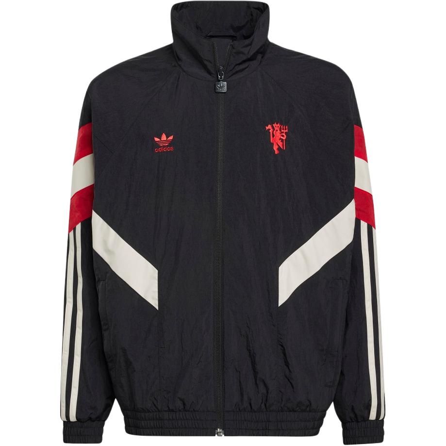 Куртка Adidas Originals черная с красным — фото 2