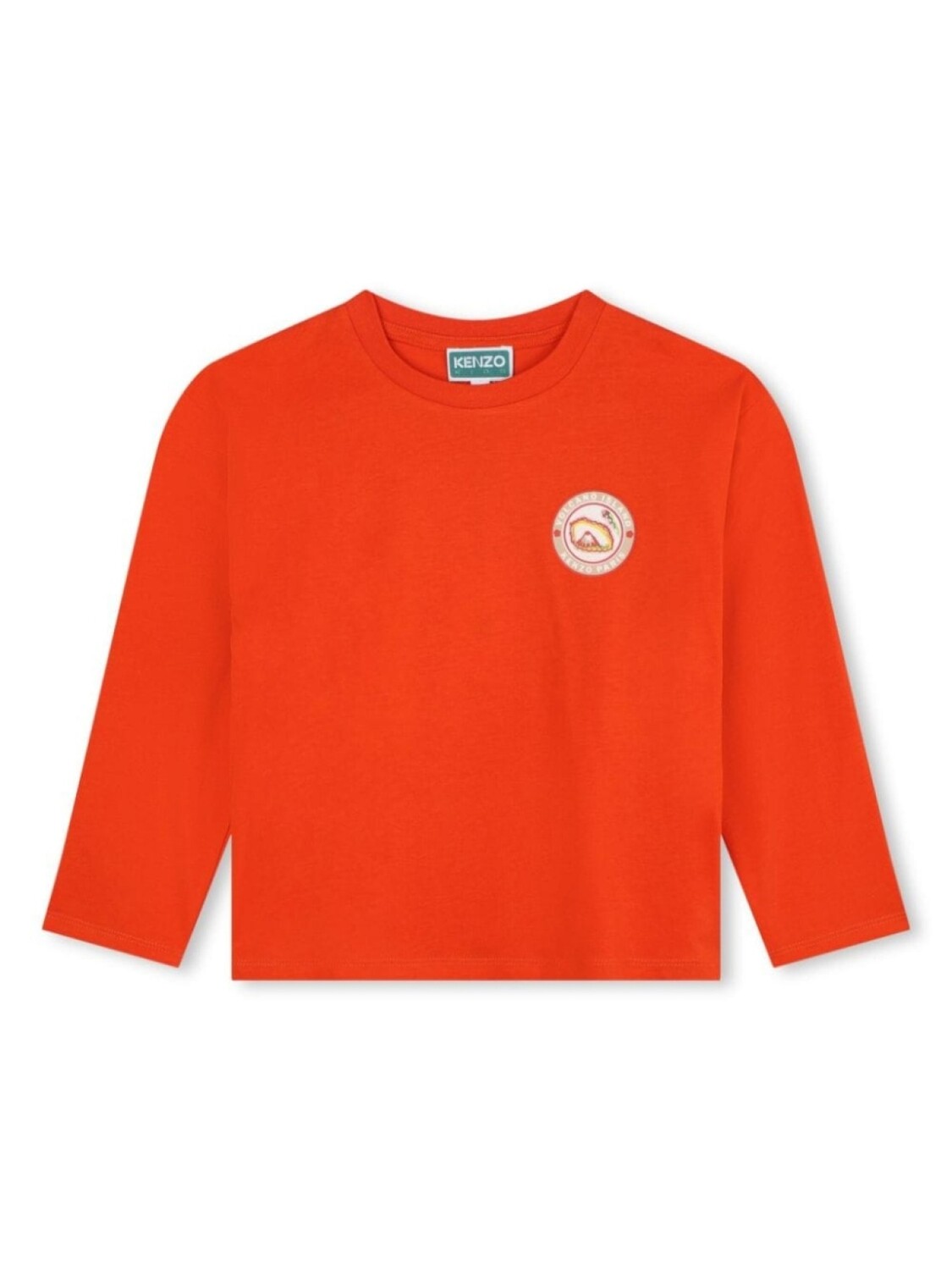 

Kenzo Kids футболка с логотипом, красный