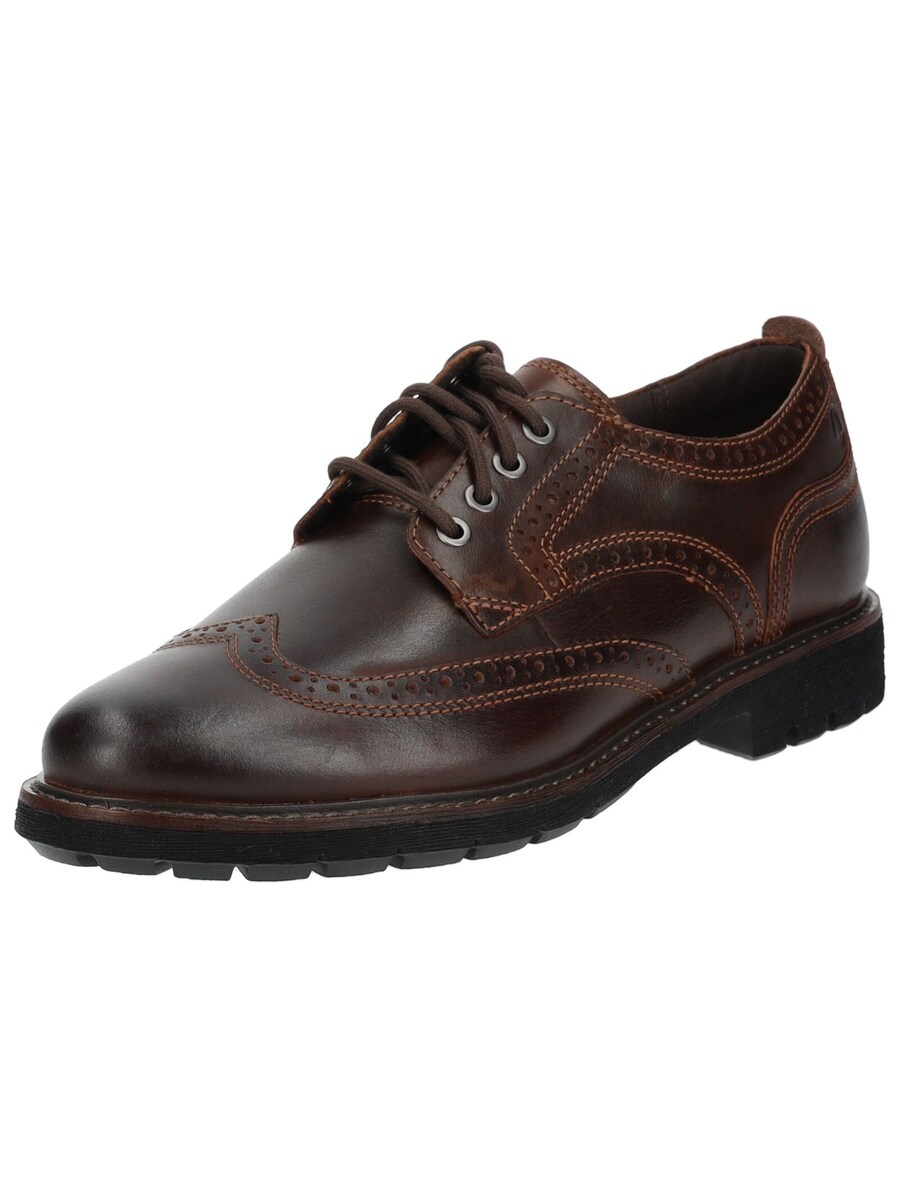 

Повседневные туфли на шнурках CLARKS Lace-Up Shoes, коричневый