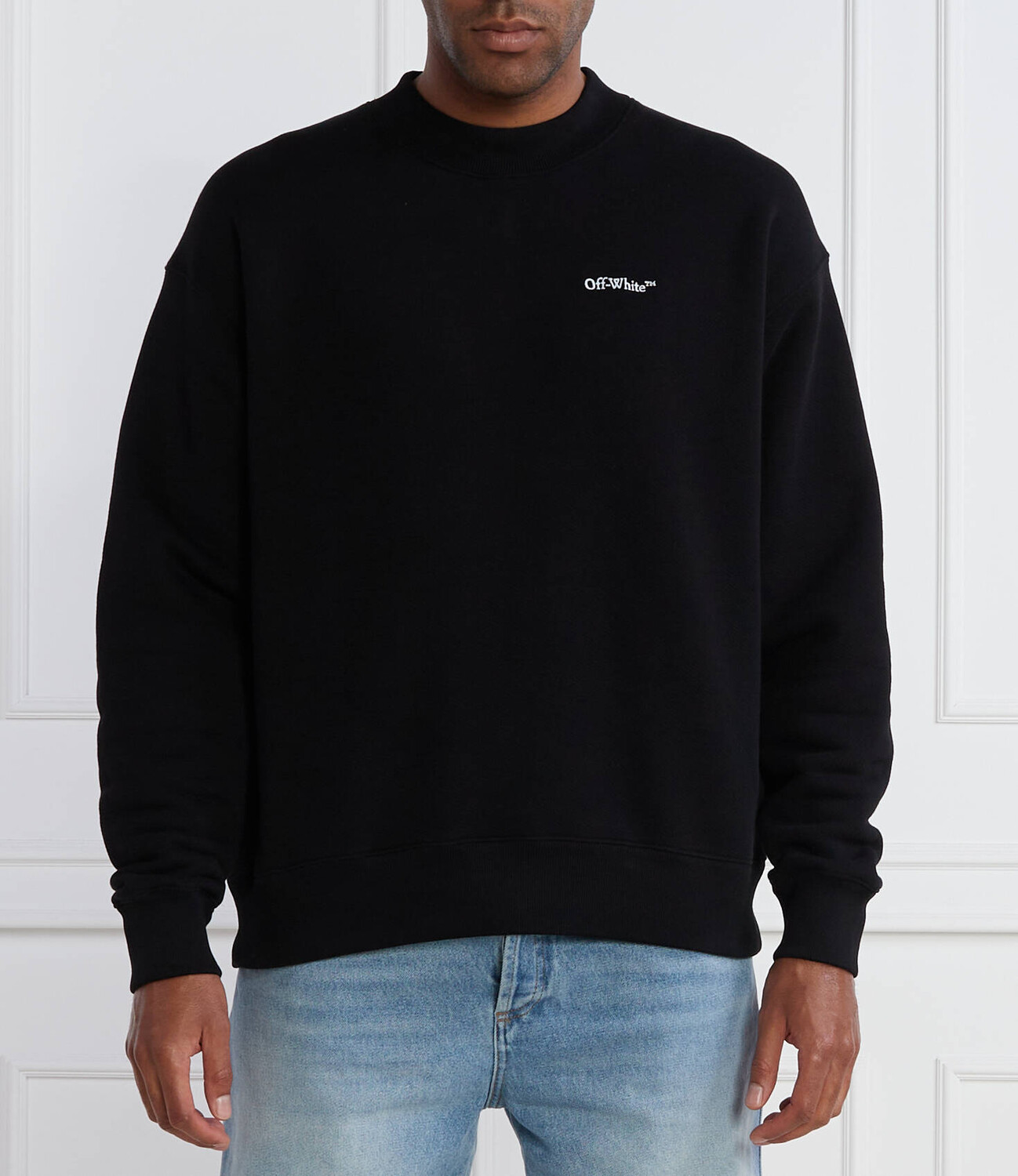 

Толстовка OFF-WHITE Regular Fit, черный