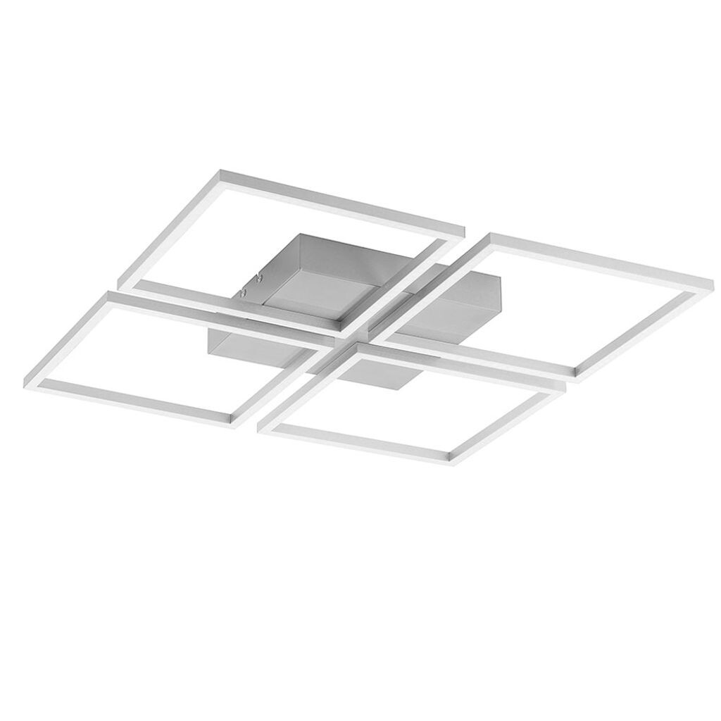 

Потолочный светодиодный светильник, стальной цвет, диммер, L 52,5 см etc-shop, серебро
