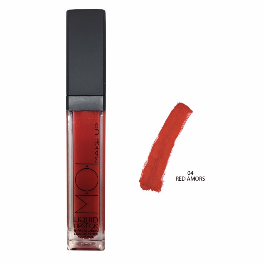 

Губная помада Crema De Labios Liquid Lipstick Moi, цвет 04 red amors