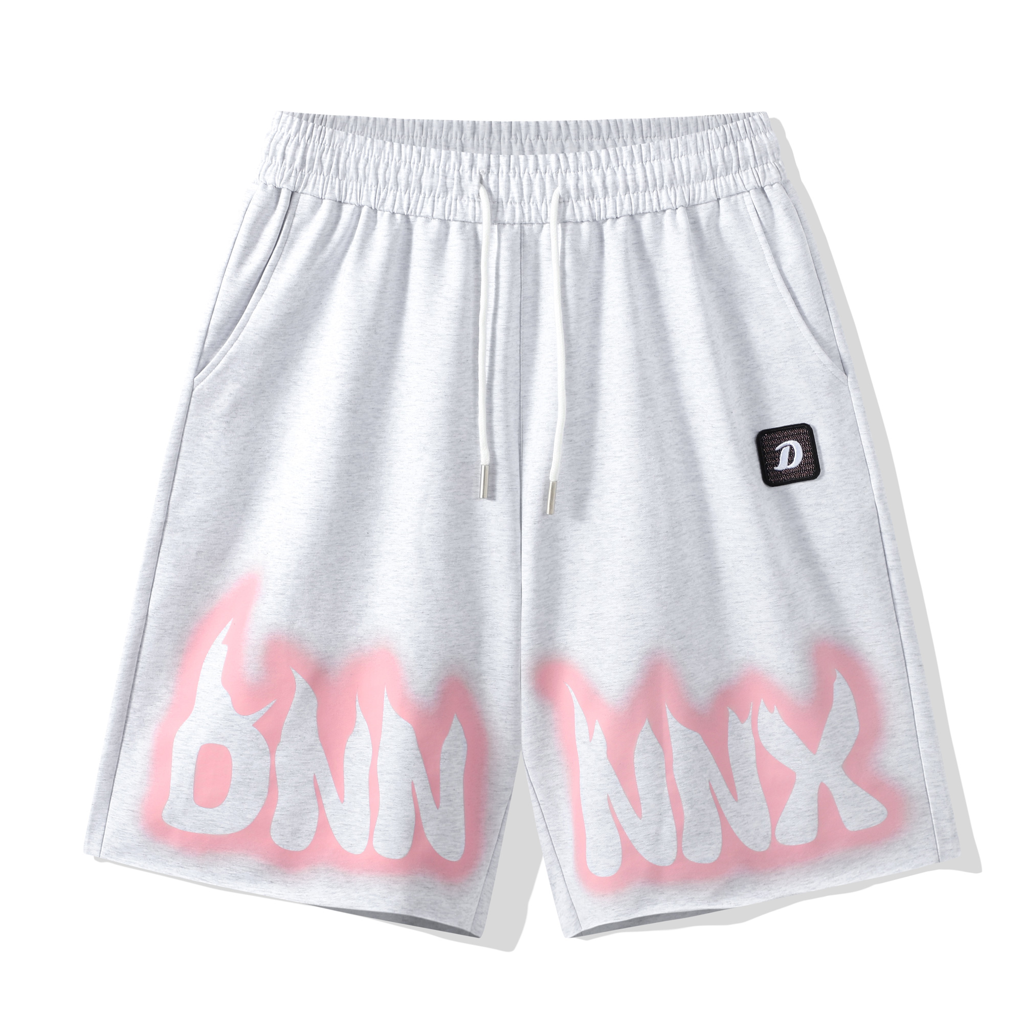 

Повседневные шорты унисекс Dnnnnx, White Heather Gray
