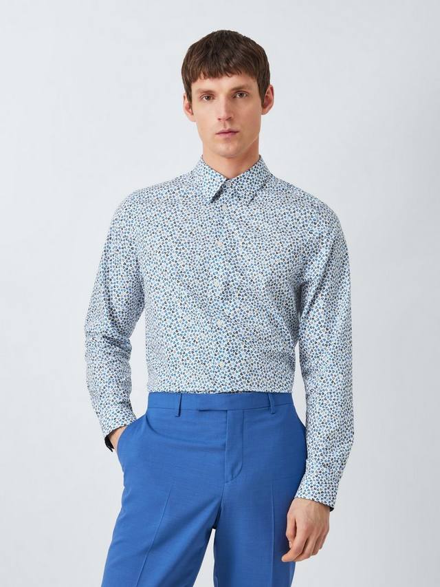 

Футболка Regular Fit с листовым принтом из хлопка и полиэстера Paul Smith, White