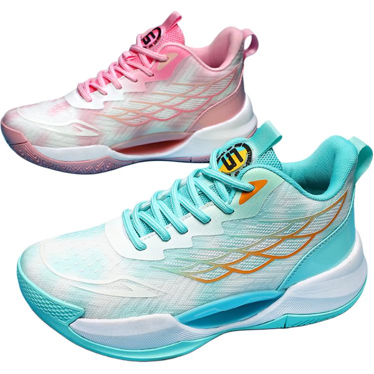 

Непромокаемые и дышащие низкие детские баскетбольные кроссовки для подростков AMICNIEGD, зеленый