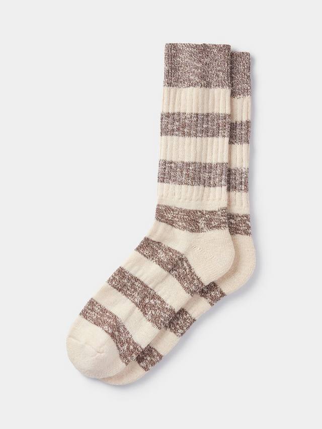

Носки Dale Twist Stripe из хлопковой смеси Aubin, Brown/Multi
