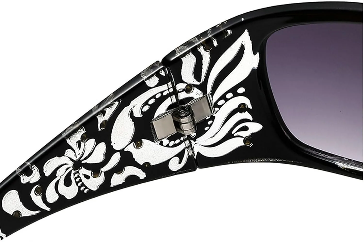 

Модные женские солнцезащитные очки в стиле ретро с рельефным рисунком и стразами, модель Y2K, элегантные, для летнего отдыха и пляжа, размер N48 mincl, Black