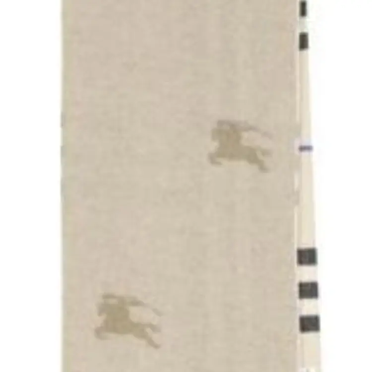 Ekd Motif Vintage Check Fringed Scarf Burberry — фото 3