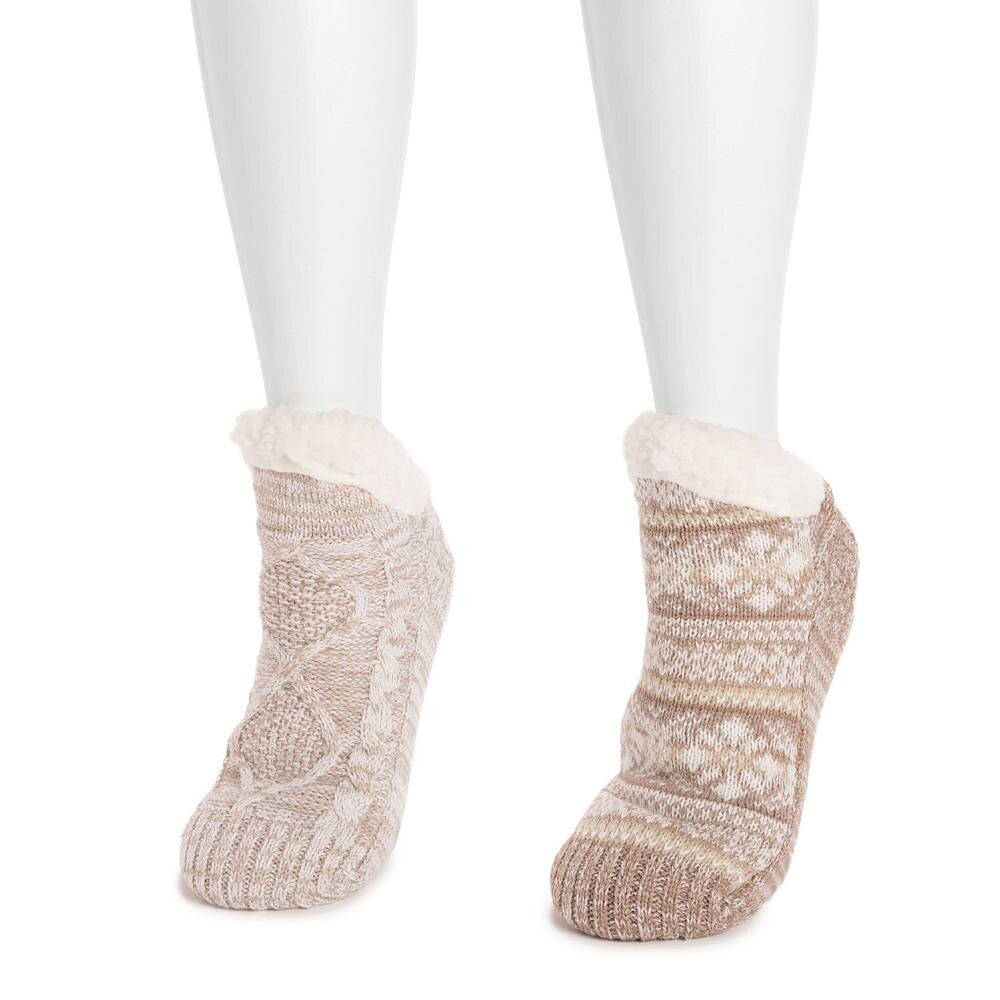 

Женские комплекты коротких носков MUK LUKS, 2 шт., цвет Neutral