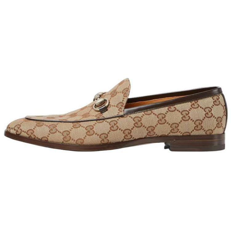 

Лоферы Gg Canvas 'Ebony' GUCCI, [Regular Edition]Original Shoe Box Included