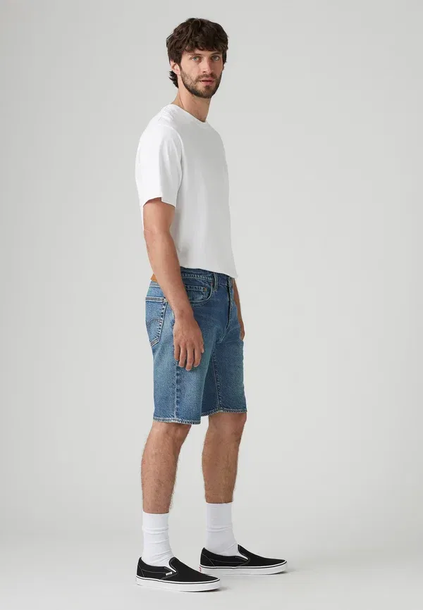 Шорты джинсовые Levi'S, модель 405 standard shorts comeback tour, синий — фото 4