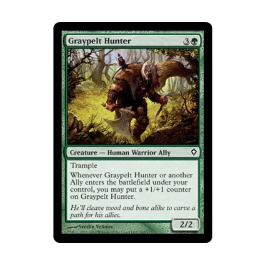 

CCG Серошёрстный охотник (клавиша C), MTG - Worldwake