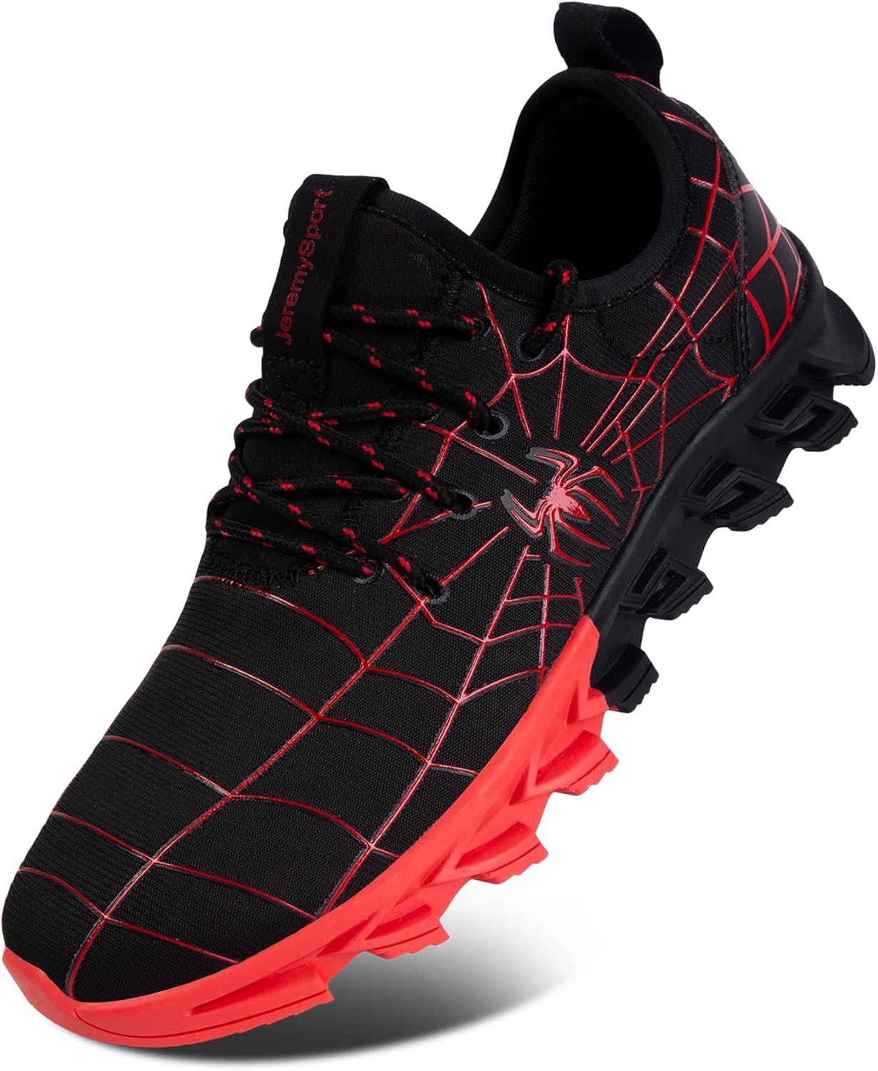 

Детские кроссовки для бега и ходьбы, легкие, дышащие, повседневные, для мальчиков и девочек, для детей разного возраста Bullzine, красный