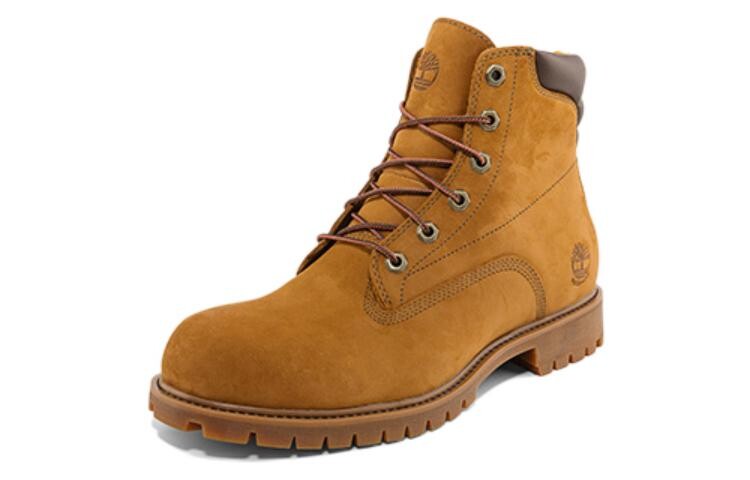 Мужские ботинки Timberland из нубука, желто-коричневый — фото 4