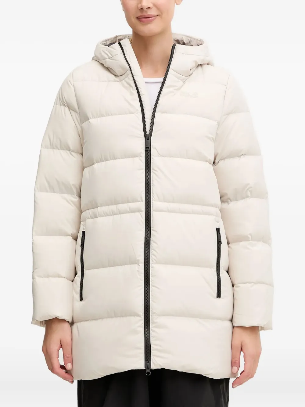 

Пальто с капюшоном Frozen Palace Jack Wolfskin, кремовый