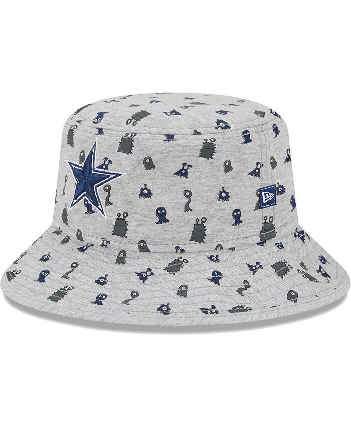 

Серая шляпа-ведро Dallas Cowboys Critter для маленьких мальчиков и девочек New Era, серый