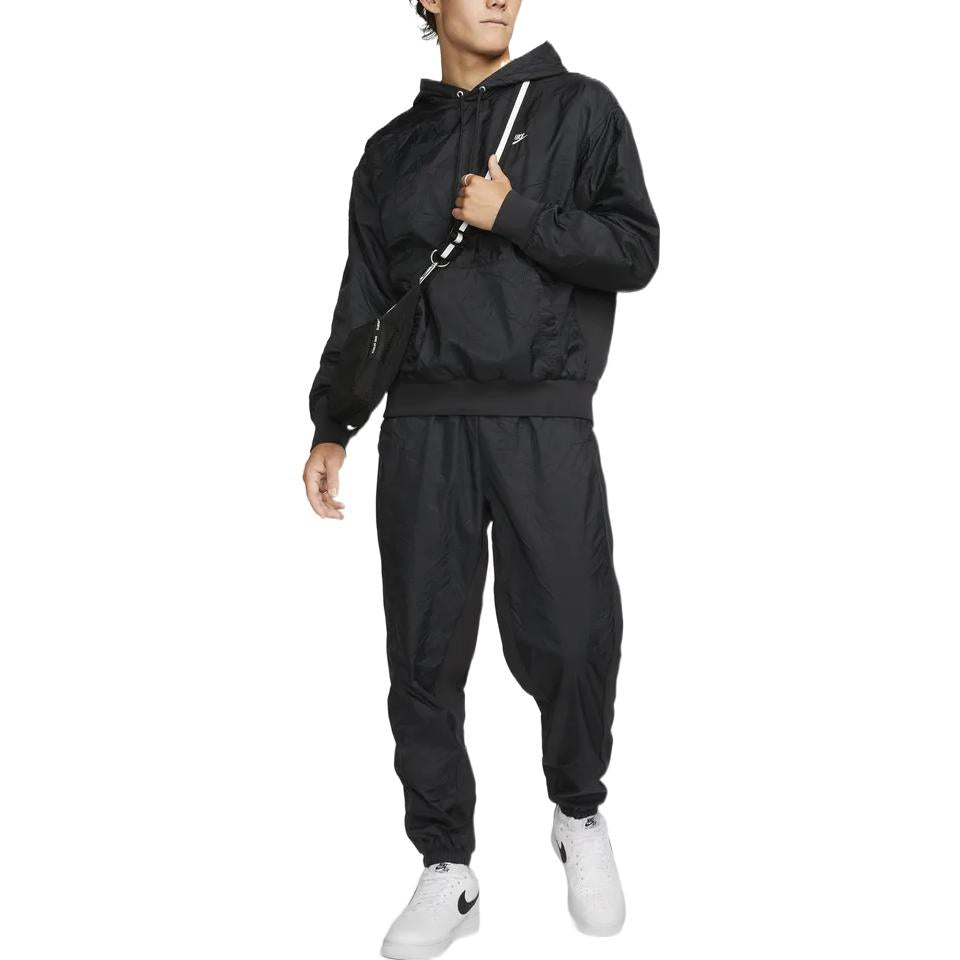 Куртка Nike Sportswear long sleeves hoodie 'Black' DQ4256-045 — фото 3
