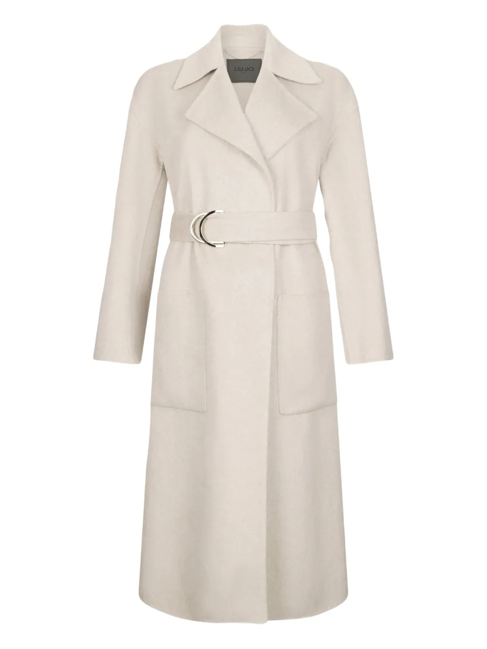 

Шерстяное пальто с поясом Liu Jo, нейтральный