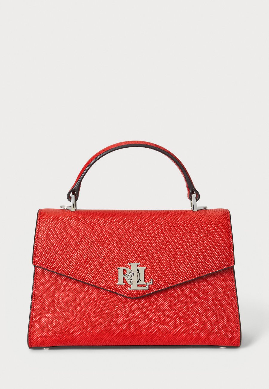 

Сумка Lauren Ralph Lauren CROSSHATCH LEATHER SMALL FARRAH SATCHEL, Bright Vermillion/Red