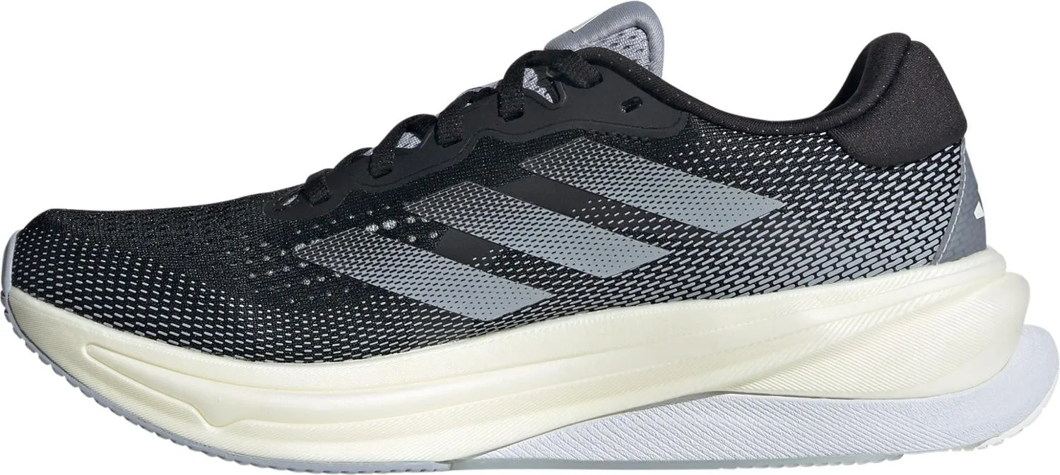Женские кроссовки Supernova Solution для бега по дорогам adidas, Core Black/Halo Silver/Dash — фото 2
