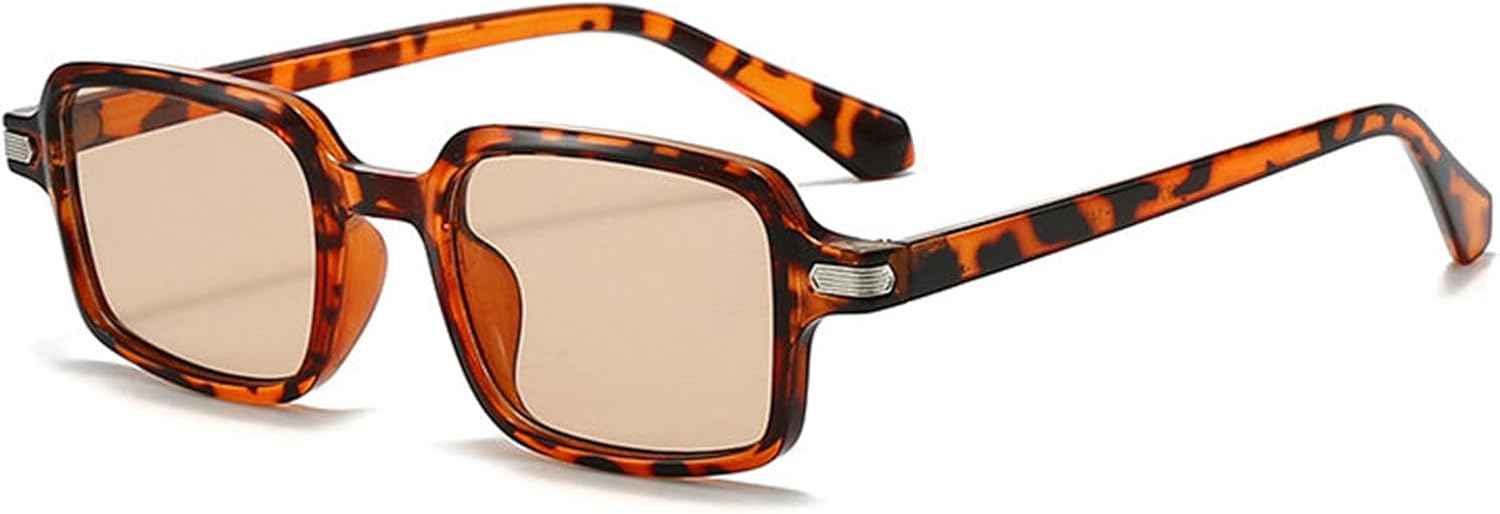 

Солнцезащитные очки Willochra прямоугольной формы для женщин, роскошные, классические, в стиле панк, для активного отдыха, с заклепками, защита от УФ-излучения UV400, C8