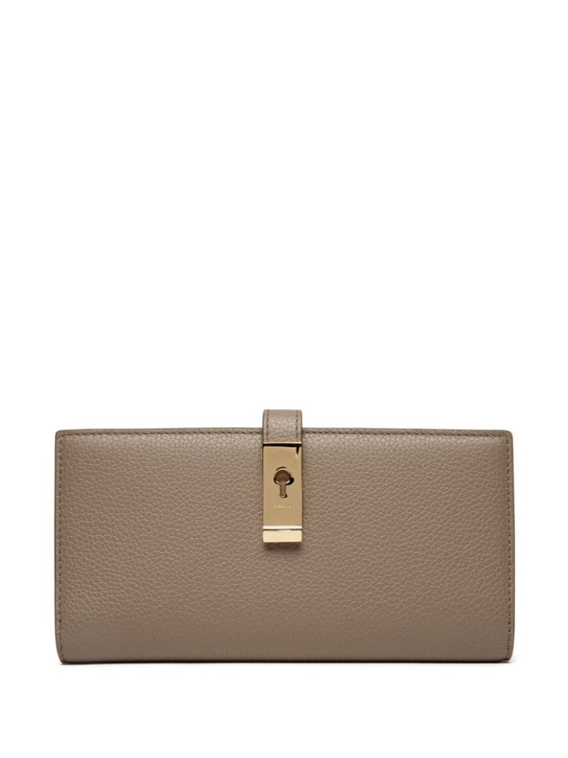 

Bally кожаный кошелек Lock Me, складывающийся в два сложения, коричневый